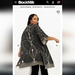 ISO Balckmilk Moonphase kimono